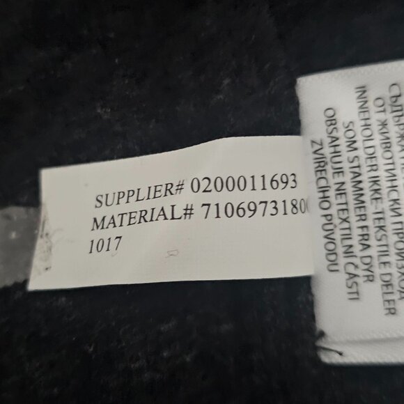 Polo Ralph Lauren Charcoal Gray Estate Rib Pullover Sweater Men's Size Medium - Picture 16 of 16